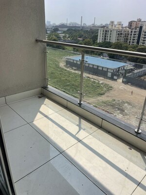 Balcony in 2 BHK Apartment at Bramhacorp The Collection, Kalyani Nagar – for Rent