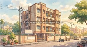  Apartment – Exterior View View at Dwarli Gaon - for Sale