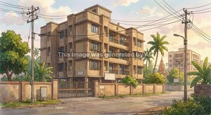  Apartment – Exterior View View at Kailash Colony - for Sale