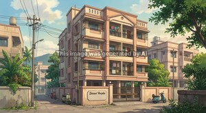 Apartment – Exterior View View at Hussani Bagh - for Sale