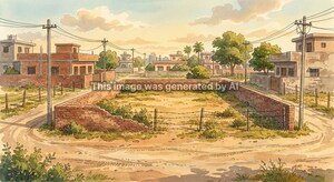  Land – Exterior View View at Sati Ghat - for Sale