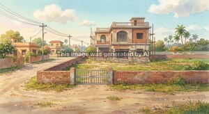  Land – Exterior View View at Palsana - for Sale