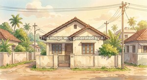  Independent House – Exterior View View at Mandavalli - for Sale