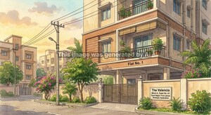  Apartment – Exterior View View at Syed Nagar - for Sale