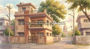  Independent House – Exterior View View at Civil Lines - for Sale