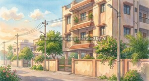  Apartment – Exterior View View at Palsana - for Sale