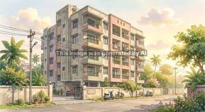  Apartment – Exterior View View at Vijay Nagar - for Sale