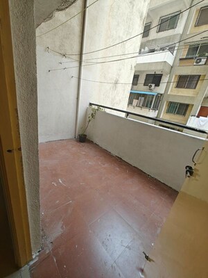 Balcony in 2 BHK Apartment at Shubhashree Apartmaent Akurdi, Akurdi – for Rent