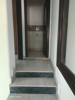 Building Lobby in 3 BHK Builder Floor at Sarvapriya Vihar – for Rent
