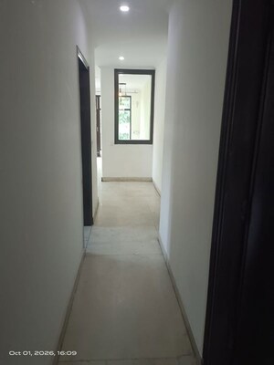 Building Lobby in 3 BHK Builder Floor at Sarvapriya Vihar – for Rent