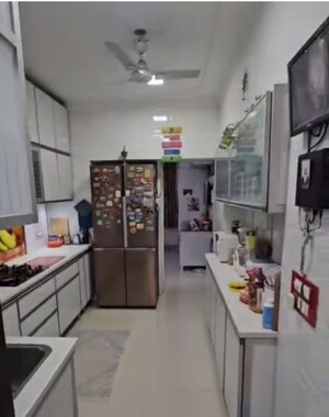 Kitchen in 3 BHK Builder Floor at Malviya Nagar – for Sale