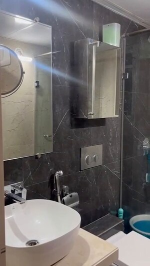 Bathroom in 2 BHK Apartment at Dosti Oak, Balkum Pada – for Rent