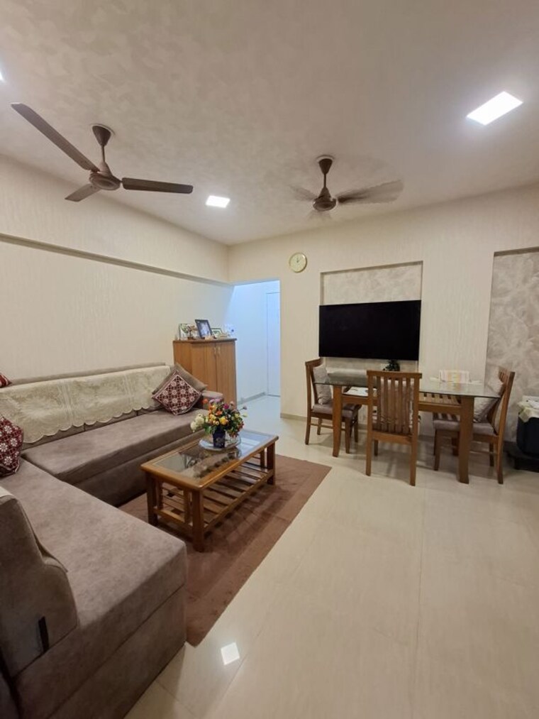 Living Room, timber-green-homes 2 Bedroom 650 Sq.Ft. Apartment In Dahisar East Mumbai 10727766