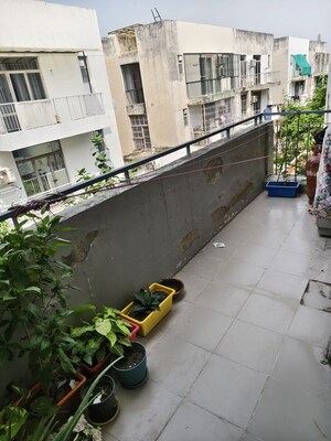 Balcony in 2 BHK Builder Floor at Signature Global City 81, Sector 81 – for Rent