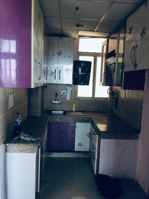Kitchen in 2 BHK Apartment at Unitech Habitat, Pi Greater Noida – for Rent