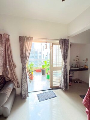 Living Room in 2 BHK Apartment at Anandtara Olive Orchard, Wakad – for Rent