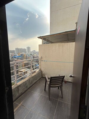 Balcony in 2 BHK Apartment at Anandtara Olive Orchard, Wakad – for Rent
