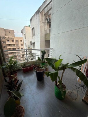 Balcony in 2 BHK Apartment at Anandtara Olive Orchard, Wakad – for Rent
