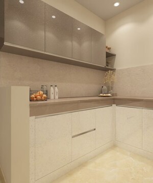 Kitchen in 4 BHK Apartment at M3M Golf Estate, Sector 65 – for Rent
