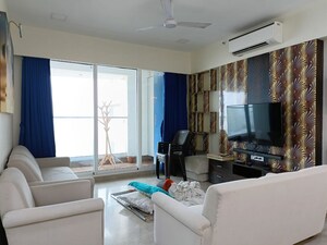 Living Room in 3 BHK Apartment at Joy Legend, Khar West – for Rent