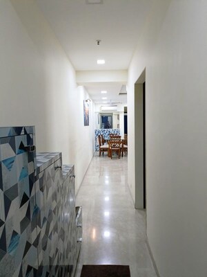 Building Lobby in 3 BHK Apartment at Joy Legend, Khar West – for Rent