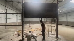 Staircase in  Warehouse at Vipra Green Meadows, Gaganpahad – for Rent
