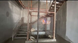 Staircase in  Warehouse at Vipra Green Meadows, Gaganpahad – for Rent
