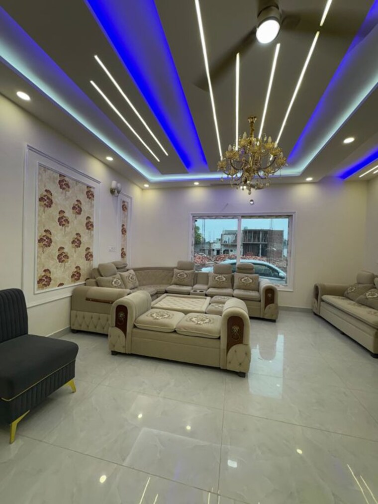 Living Room, aura-gazania 3 Bedroom 2190 Sq.Ft. Apartment In Nabha Zirakpur 10727831