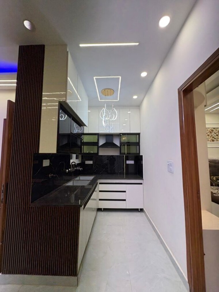 Kitchen, aura-gazania 3 Bedroom 2190 Sq.Ft. Apartment In Nabha Zirakpur 10727831
