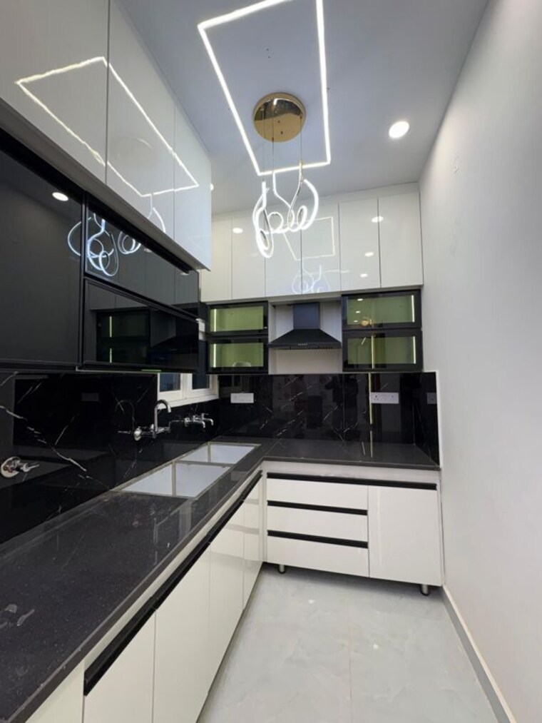 Kitchen, aura-gazania 3 Bedroom 2190 Sq.Ft. Apartment In Nabha Zirakpur 10727831
