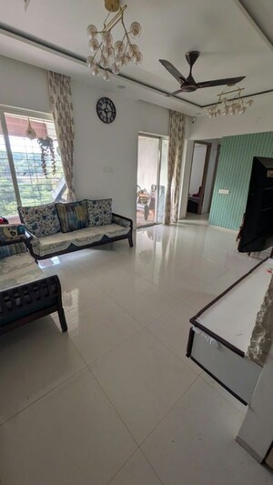 Living Room in 2 BHK Apartment at Abhinav The One, Bhugaon – for Rent