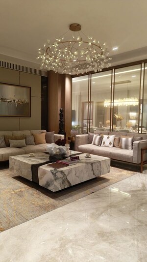 Living Room in 3.5 BHK Apartment at Kharar Road – for Sale