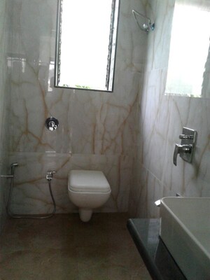 Bathroom in 2 BHK Apartment at Mehta Villa 79, Santacruz West – for Rent