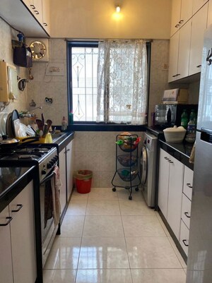 Kitchen in 3 BHK Apartment at Monarch Apartment, Santacruz West – for Sale