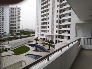 Balcony in 2 BHK Apartment at Shree Vardhman Victoria, Sector 70 – for Rent