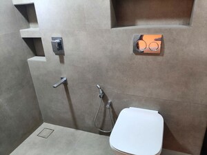 Bathroom in 3 BHK Apartment at Experio Platinum Elysium, Sector 29 Nerul – for Rent