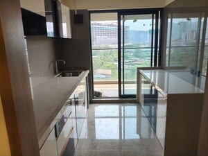 Staircase in 3 BHK Apartment at Experio Platinum Elysium, Sector 29 Nerul – for Rent