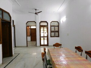Dining area in 4 BHK Builder Floor at Chattarpur – for Rent
