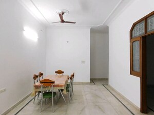 Dining area in 4 BHK Builder Floor at Chattarpur – for Rent