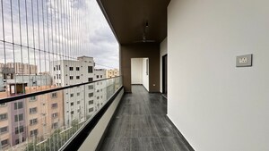 Balcony in 3 BHK Apartment at Aparna One, Shaikpet – for Rent