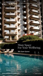 3 BHK +  1350 Sq.Ft. Apartment in Wal Serenia 92