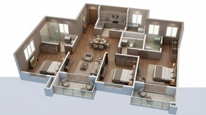 Floor Plan in 2 BHK Apartment at Godrej Vanantara, Bannerghatta – for Sale