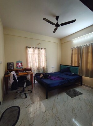 Living Room in 3 BHK Builder Floor at Hsr Layout Sector 3 – for Rent