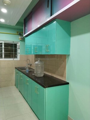 Kitchen in 3 BHK Apartment at Prestige High Fields, Gachibowli – for Rent