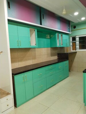 Kitchen in 3 BHK Apartment at Prestige High Fields, Gachibowli – for Rent