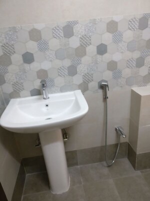 Bathroom in 3 BHK Apartment at My Home Navadweepa, Madhapur – for Rent