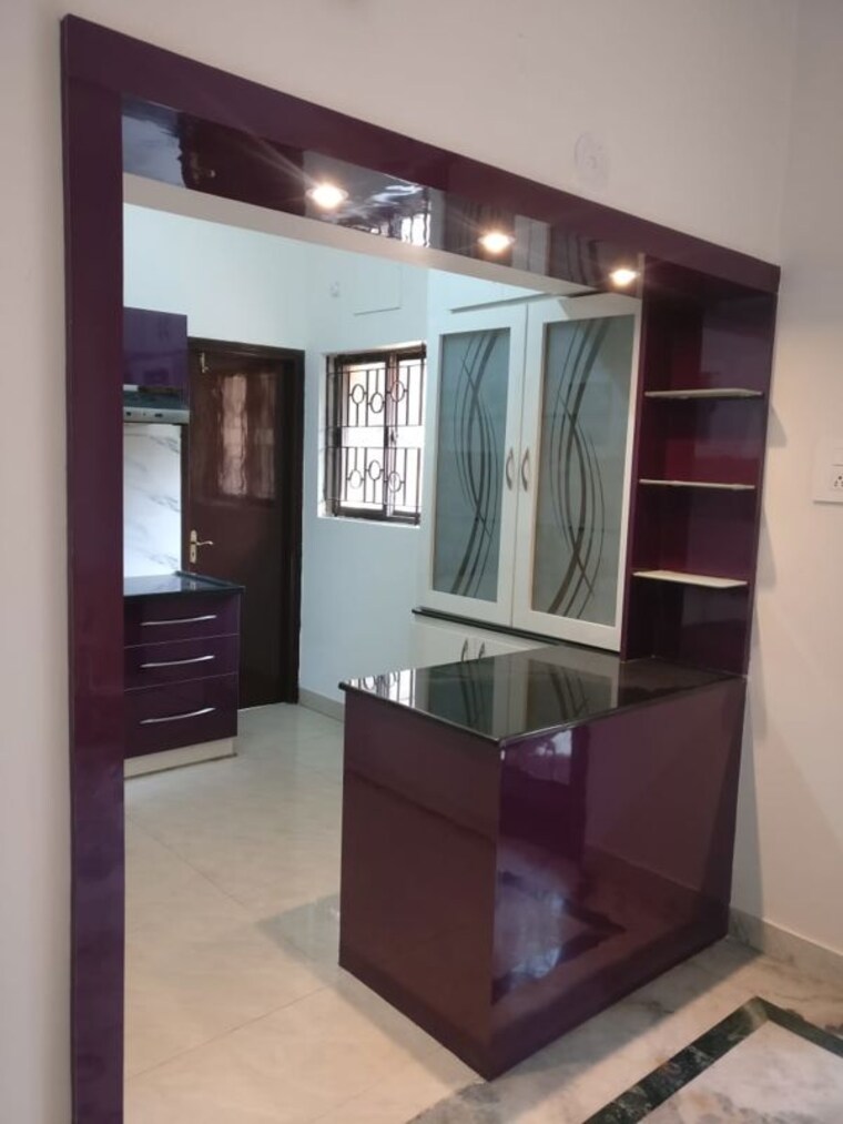 Kitchen, my-home-navadweepa 3 Bedroom 2000 Sq.Ft. Apartment In Madhapur Hyderabad 10728299