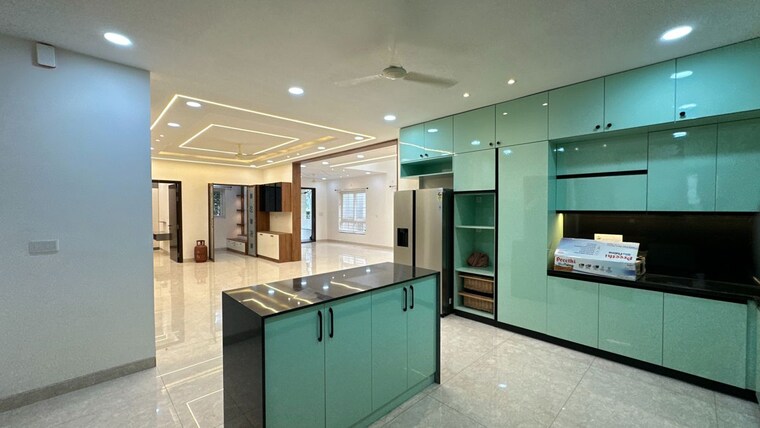 Kitchen, muppas-indraprastha 5 Bedroom 4600 Sq.Ft. Villa In Tellapur Hyderabad 10728351