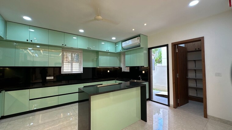 Kitchen, muppas-indraprastha 5 Bedroom 4600 Sq.Ft. Villa In Tellapur Hyderabad 10728351