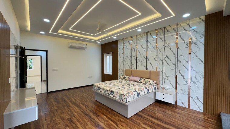 Bedroom, muppas-indraprastha 5 Bedroom 4600 Sq.Ft. Villa In Tellapur Hyderabad 10728351